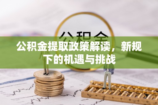 王益公积金提取政策解读，新规下的机遇与挑战